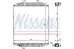 Chłodnica wody NISSENS 619730