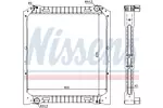 Chłodnica wody NISSENS 62349A