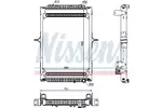 Chłodnica wody NISSENS 63785