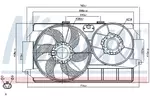 Wentylator chłodnicy silnika NISSENS 85358