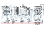 Kompresor klimatyzacji NISSENS 890751