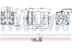 Kompresor klimatyzacji NISSENS 891000