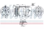 Kompresor klimatyzacji NISSENS 891073