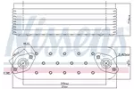 Chłodnica oleju silnikowego NISSENS 91465
