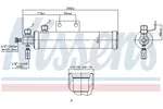 Osuszacz klimatyzacji NISSENS 95511