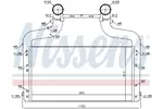 Chłodnica powietrza doładowującego - intercooler NISSENS 96083