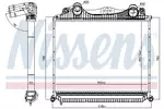 Chłodnica powietrza doładowującego - intercooler NISSENS 97015