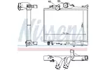 Chłodnica powietrza doładowującego - intercooler NISSENS 97038