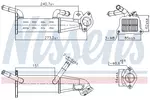 Chłodnica recyrkulacji spalin NISSENS 989451