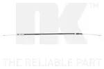 Linka hamulca postojowego NK 901988