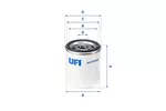 Filtr oleju UFI 23.125.00