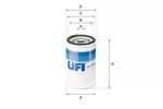 Filtr oleju UFI 23.151.00