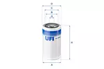 Filtr oleju UFI 23.152.00