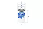 Filtr oleju UFI 23.252.00