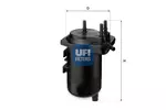 Filtr paliwa UFI 24.013.00