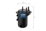 Filtr paliwa UFI 24.052.00