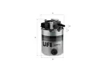 Filtr paliwa UFI 24.061.01 - fot.1