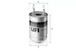 Filtr oleju UFI 25.420.00