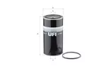 Filtr paliwa UFI 24.159.00