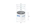 Filtr paliwa UFI 24.305.00