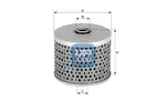 Filtr paliwa UFI 24.362.00