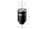 Filtr paliwa UFI 24.374.00