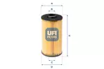 Filtr oleju UFI 25.038.00