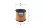Filtr oleju UFI 25.173.01