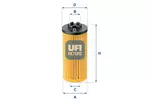 Filtr oleju UFI 25.211.00