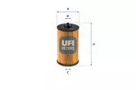 Filtr oleju UFI 25.225.00