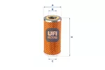 Filtr, hydraulika robocza UFI FILTERS 85.160.00
