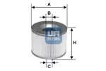 Filtr oleju UFI 25.471.00