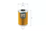 Filtr oleju UFI 25.539.00