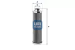 Filtr, hydraulika robocza UFI 85.174.00