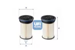 Filtr paliwa UFI 26.071.00