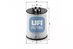 Filtr paliwa UFI 26.081.00