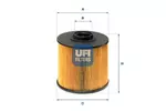 Filtr paliwa UFI 26.149.00