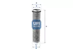 Filtr powietrza wtórnego UFI 27.055.00