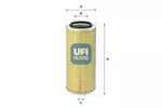 Filtr powietrza UFI 27.828.00