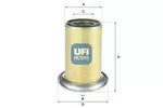 Filtr powietrza UFI 27.504.00