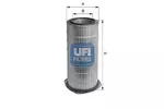 Filtr powietrza UFI 27.548.00