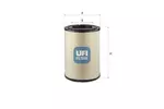 Filtr powietrza UFI 27.643.00