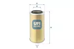 Filtr powietrza UFI 27.802.00