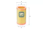 Filtr powietrza UFI 27.824.00
