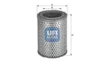 Filtr powietrza UFI 27.826.00