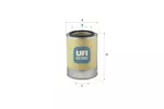 Filtr powietrza UFI 27.B82.00