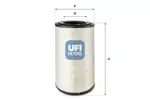 Filtr powietrza UFI FILTERS 27.C81.00