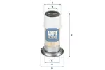 Filtr powietrza UFI 27.D01.00