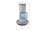 Filtr powietrza UFI 27.D23.00