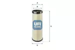 Filtr powietrza UFI 30.B54.00